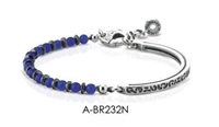 Bracciale Ananda Uomo in Argento Lapislazzulo A-BR231B - A-BR231B